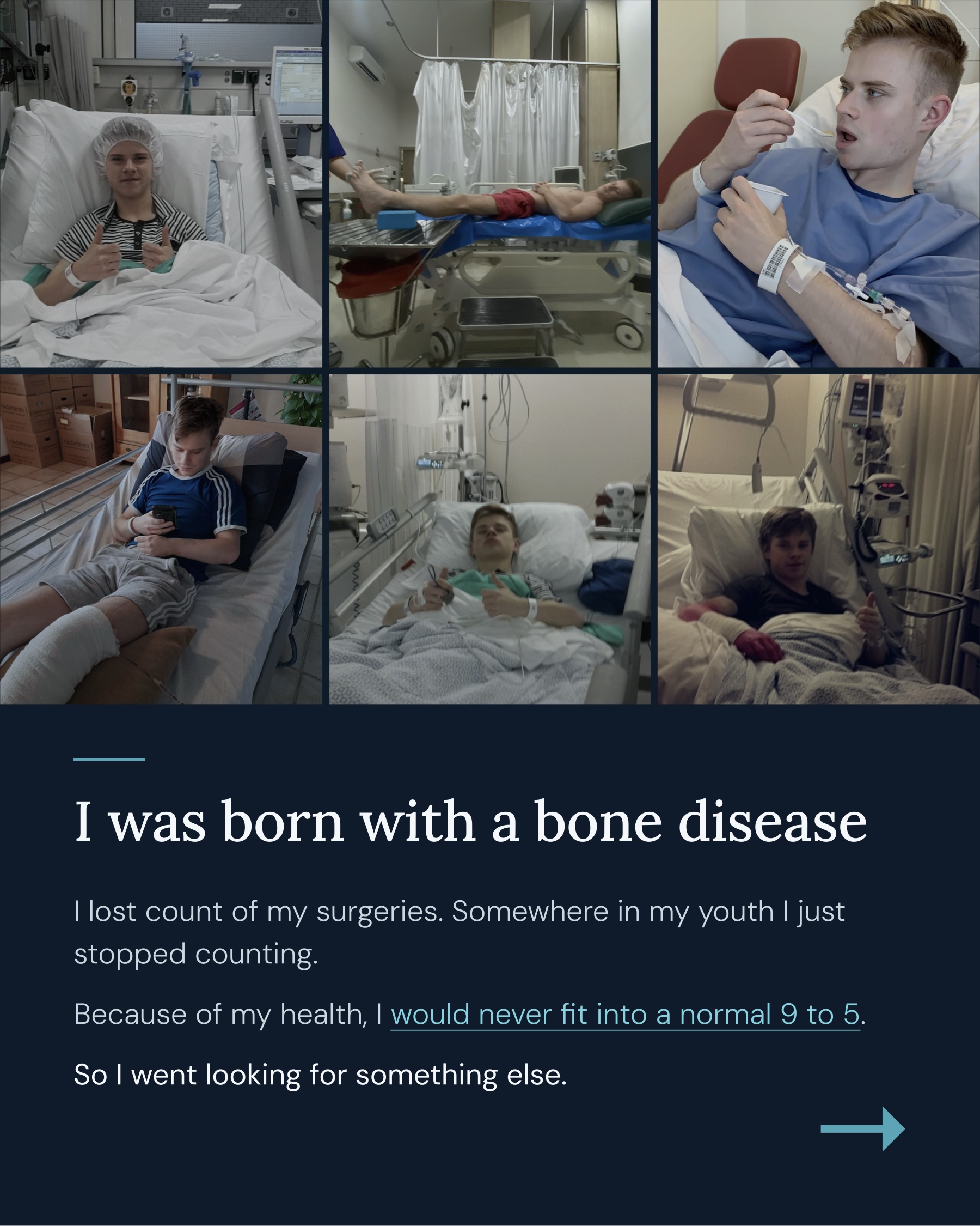 Derek's story, part 2