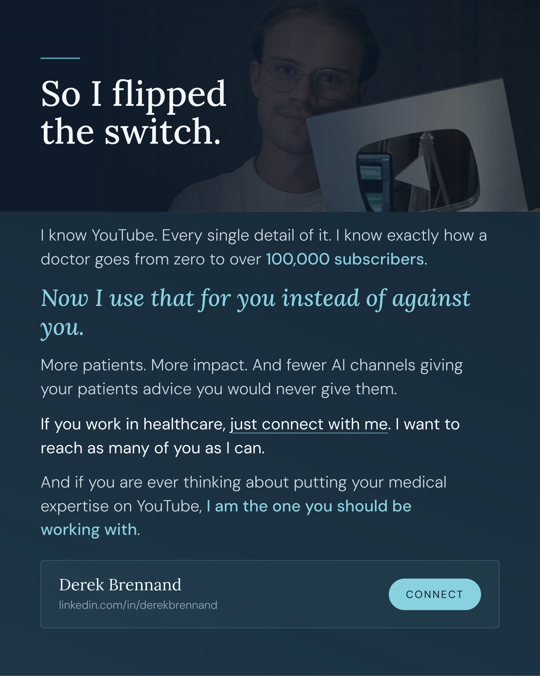 Derek's story, part 7